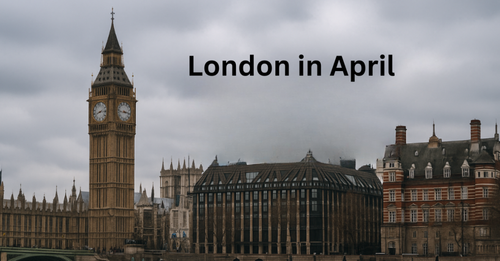 London in April