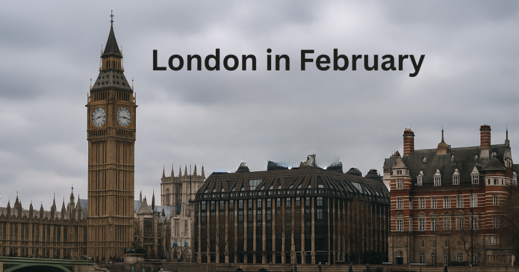 London in february