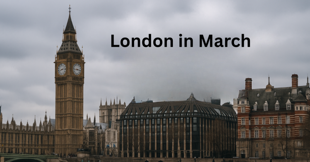 london in march