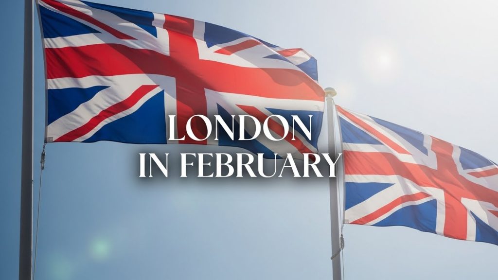 London in February